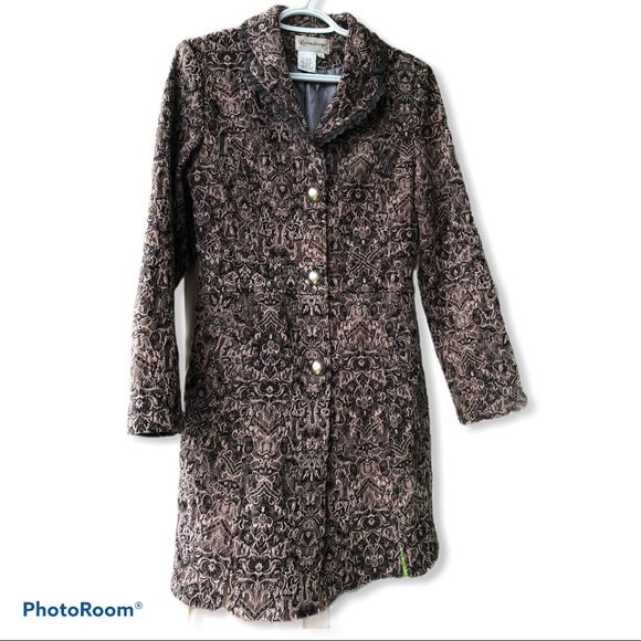 Raindrops by Papillon Jackets & Blazers - RAINDROPS by Papillon embroidered coat
